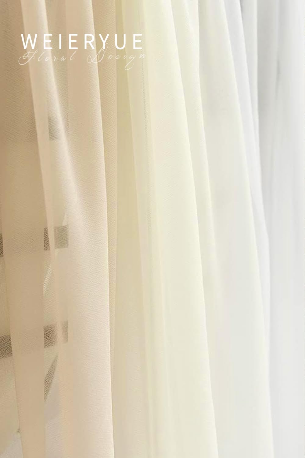 Deluxe White Artificial Wedding Arch Flowers with Drapes Kit-Pack of 5, 2pcs Flower Arrangements 3pcs Hanging Sheer Drapes White Ceremony Arbor Reception Backdrop Rose Floral Decorations.