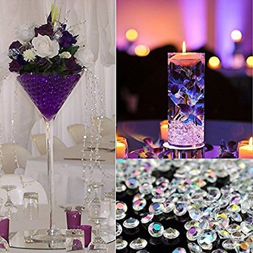10000 pcs/Pack Wedding Table Scatter Confetti Crystals Acrylic Diamonds Vase Fillers 4.5 mm Rhinestones for Wedding, Bridal Shower, Vase Beads Decorations (Royal Blue)