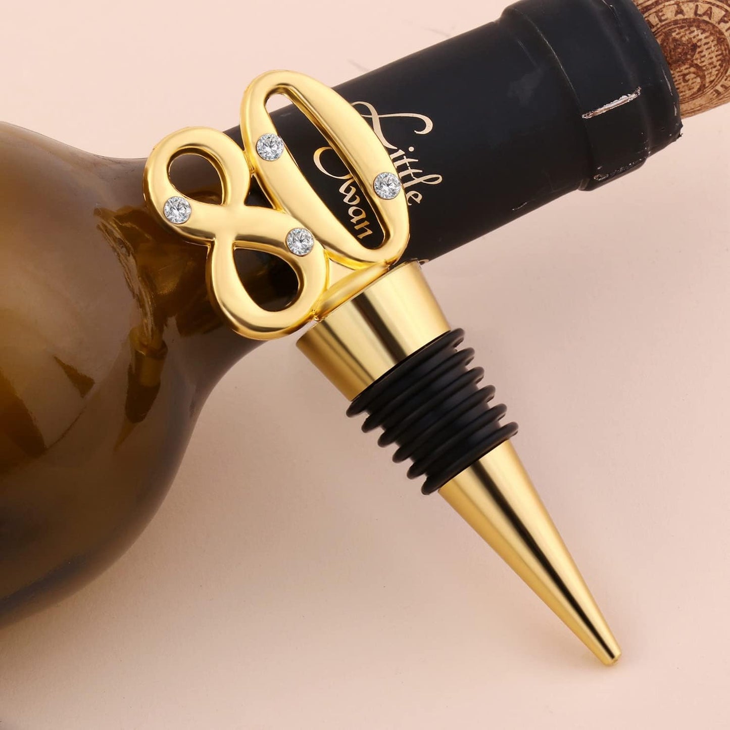 12 Pack 80th Birthday Favors For Guests 80 Years Old Wine Bottle Stoppers With Gift Box For 80th Wedding Anniversary Party Favors Souvenirs Decorations