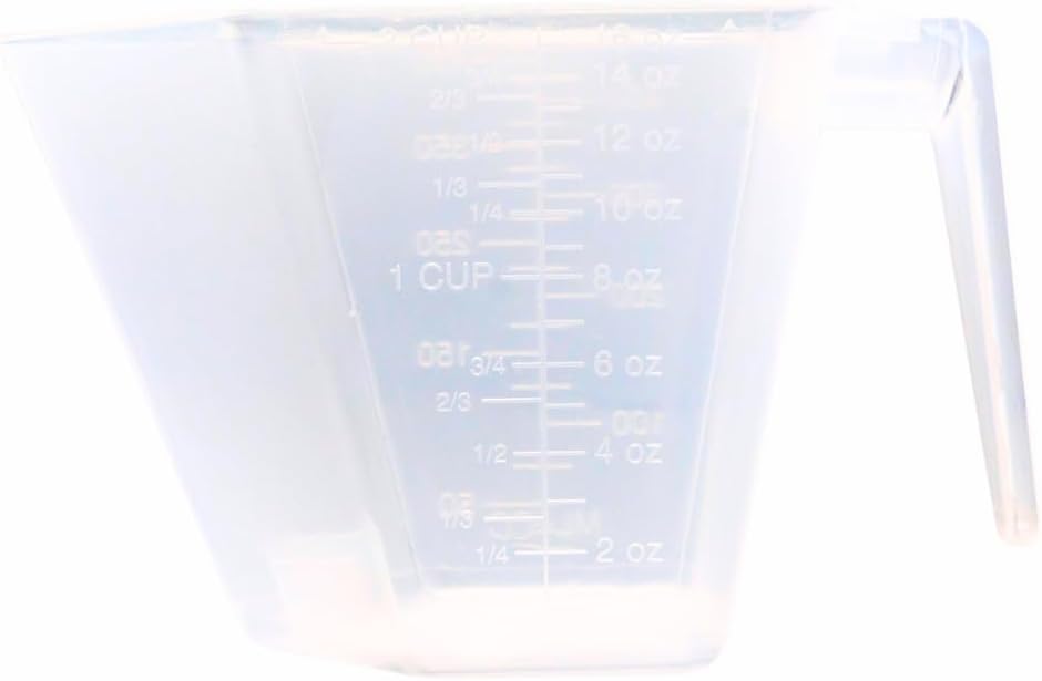 2 Cup LONG Handle (1 Pint | 16 Oz. | 500 mL) Scoop for Measuring Coffee, Pet Food, Grains, Protein, Spices and Other Dry Goods (Pack of 5)