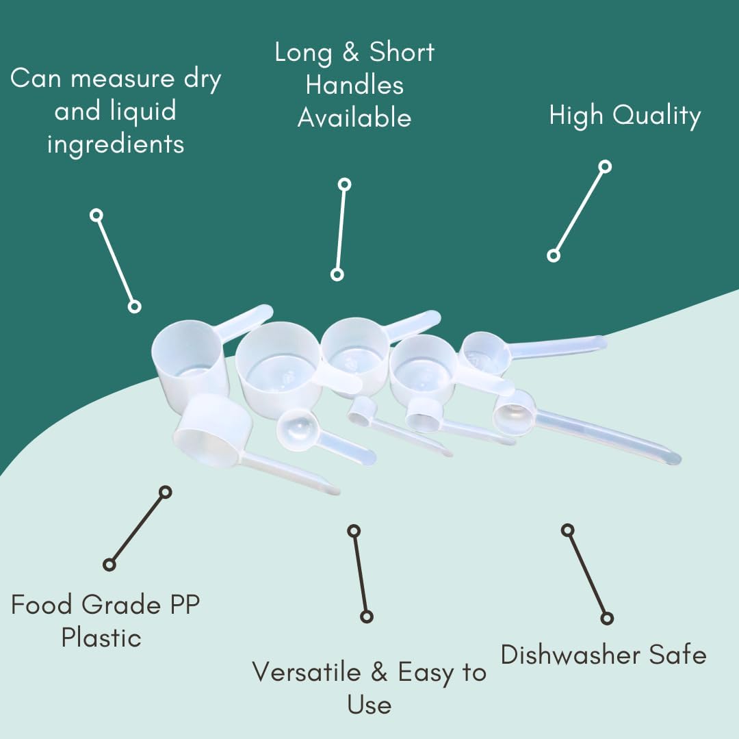 1 mL (1 CC) Long Handle Scoop for Measuring Coffee, Pet Food, Grains, Protein, Spices and Other Dry Goods (Pack of 1)