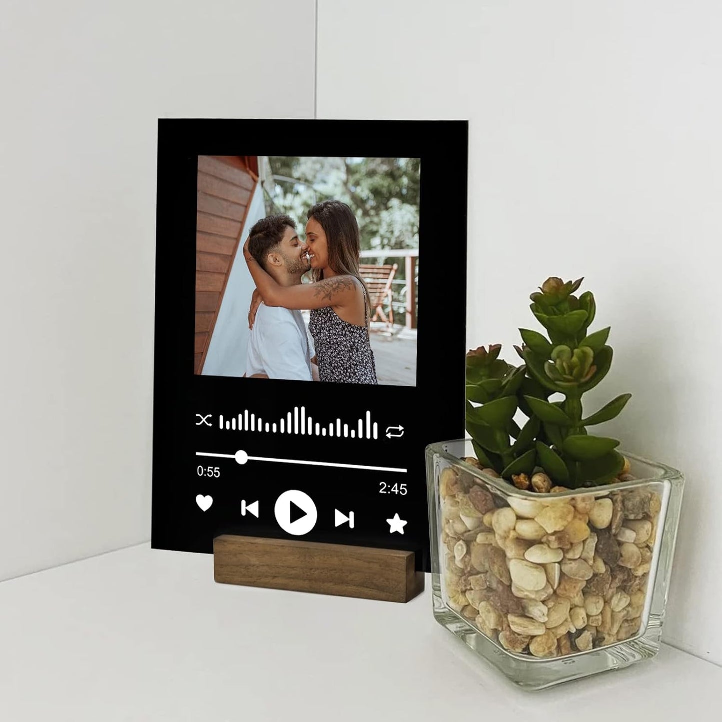 5 Pack 8x10 Inch Black Acrylic Signs Blanks, DIY 8x10 Blank Black Acrylic Sheet Sign 1/8 inch Thick for Wedding Party Table Sign, Wood Stand Not Included