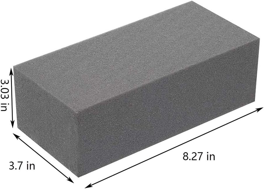 CCINEE Dry Floral Foam Bricks,Florist Foam Blocks Supplies for Artificial Flower Arrangement DIY Craft,Pack of 5