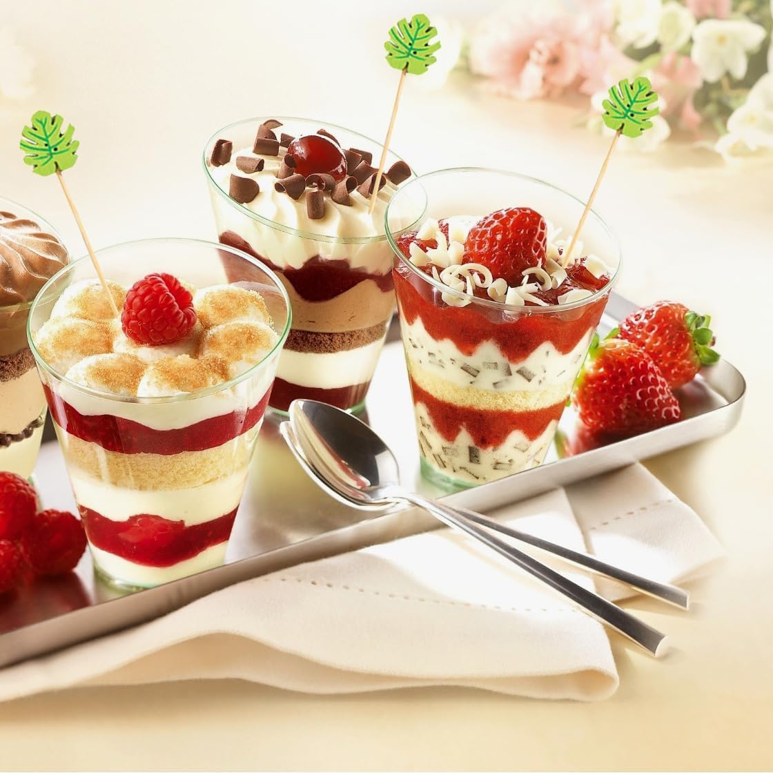 120 Pcs Monstera Leaf Cocktail Picks 4.7" Drinks Fruits Hawaiian Party Food Garnish Skewer Sticks St. Patrick's Day Decorations Supplies Cowboy Handmade Bamboo Toothpicks