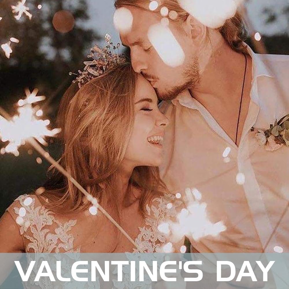 12-inch 40 Pieces Sparklers Wedding Send-Off,Suitable for Celebratory Holidays Such as Easter,Wedding Favors,Holiday Revelry and More（3-5 Days Deliveried）