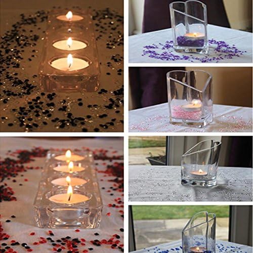 10000 pcs/Pack Wedding Table Scatter Confetti Crystals Acrylic Diamonds Vase Fillers 4.5 mm Rhinestones for Wedding, Bridal Shower, Vase Beads Decorations (Bisque)