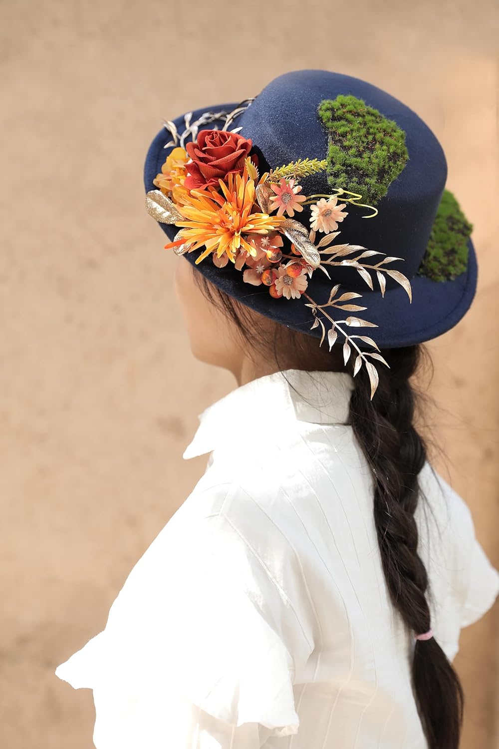 Serra Flora Artificial Flowers Combo Box Set Faux Flowers Bulk Flower Leaf with Stems for DIY Wedding Bouquets Centerpieces Baby Shower Party Home Decorations