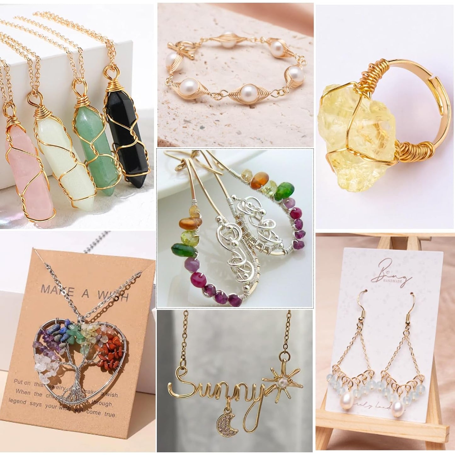 12 Gauge Blue Aluminum Craft Wire (105FT) - Anodized for Jewelry Making, Beading Floral, Plant Gardening, Sculpting & Modeling Craft Wire (Blue #9, 2mm)