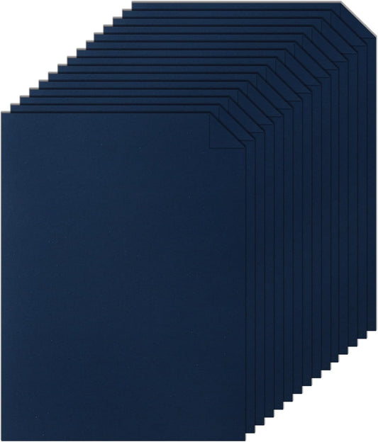 120 Sheets Navy Blue Cardstock 8.5 x 11 Craft Paper, 92lb Dark Blue Card stock Printer Paper for DIY Cards, Greeting Cards, Anniversary, Wedding, Menus
