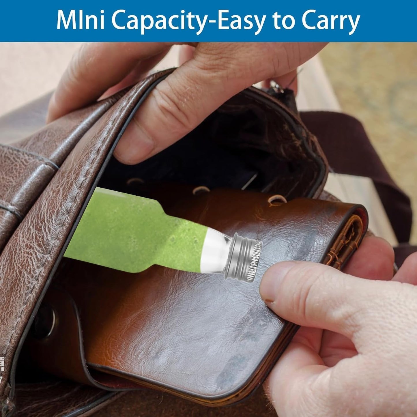 100 Pack 2oz Mini Liquor Bottles Bulk, Plastic Champagne Wine Bottles with Caps, Small Alcohol Shot Bottles with Funnels, Kraft Tags and Rope for Party Favors Wedding (Sliver Caps)