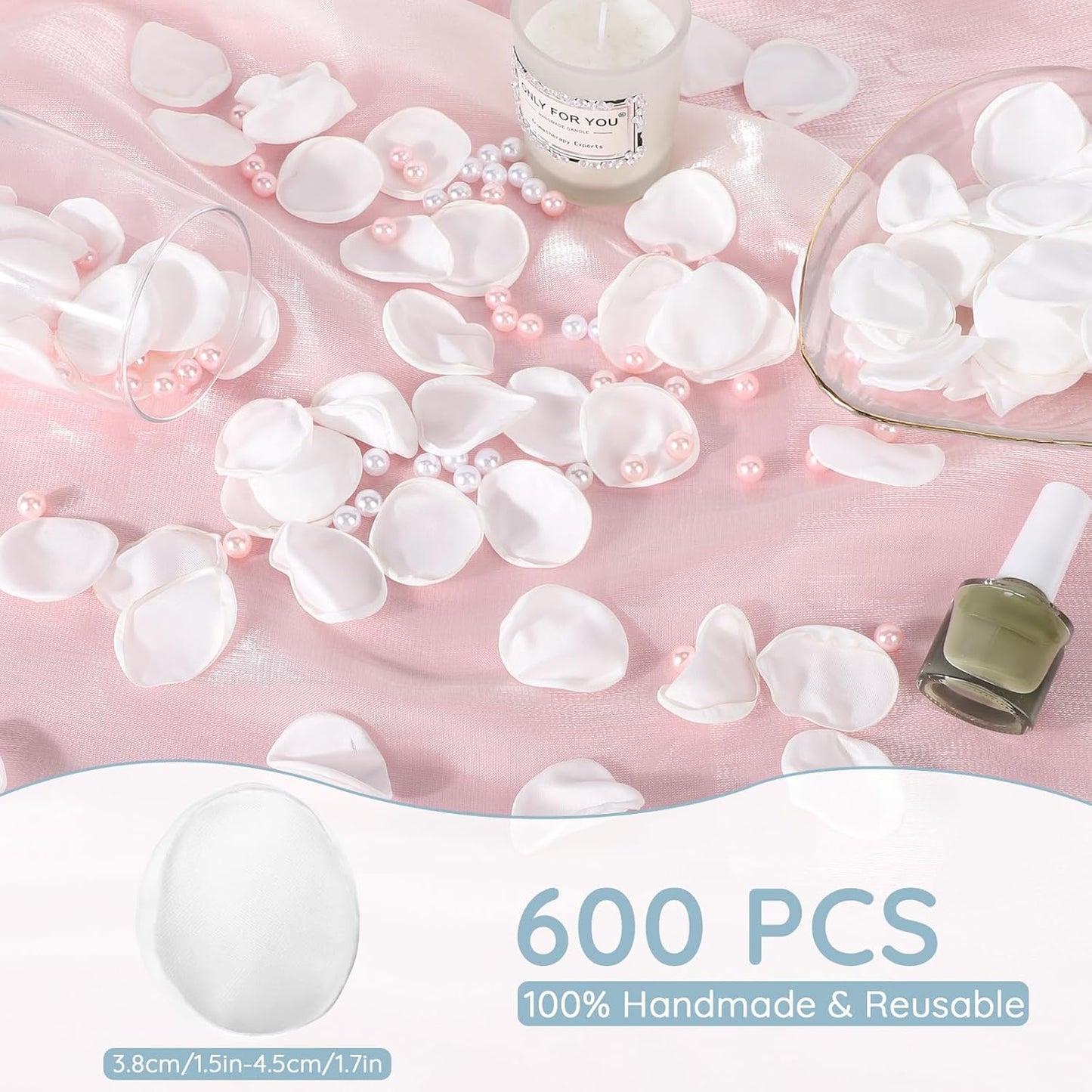 Suream Silk Flower Petals for Wedding, Purple Flower Girl Petals for Decoration, silk rose petals for Bridal Shower Wedding Aisle Table Centerpieces Reception Tables Romantic Night Decoration(600 Pcs)