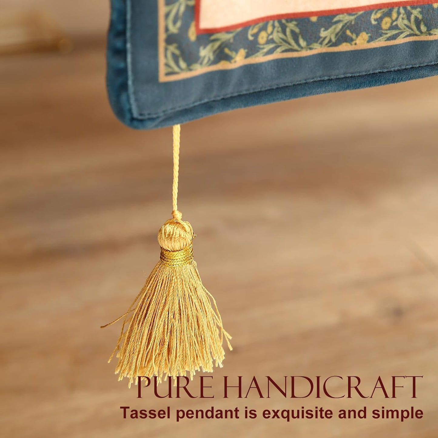 patdrea Designer Casual Wild Floral Velvet Table Runner 71 Inch Long, Brown Occult Bouquets Pattern Table Mat, Decoration for Kitchen Dining Coffee Table Cabinet Banquet Thanksgiving,12"*71"