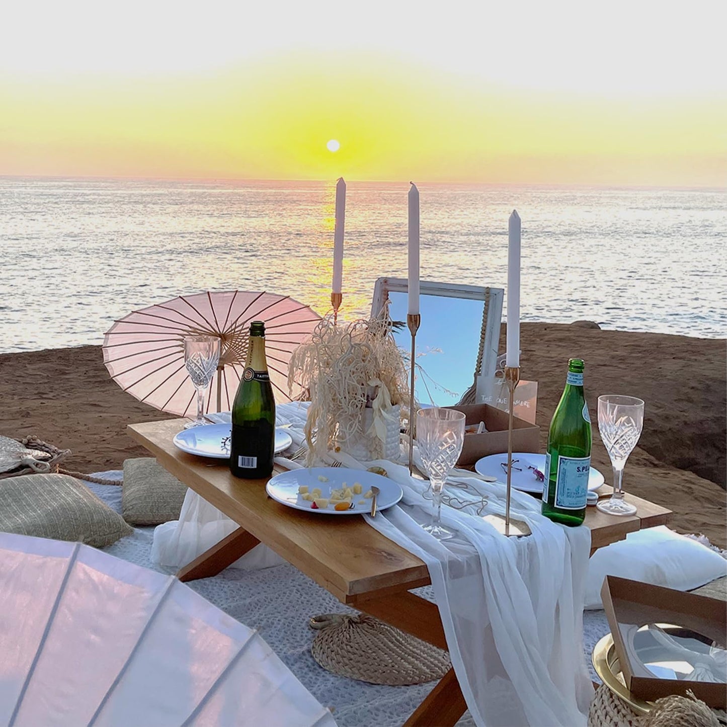 12 Pack White Cheesecloth Table Runner 10ft Gauze Runner Boho Ivory Cheese Cloth Table Runner for Wedding Bridal Shower Baby Shower Boho Table Decoration