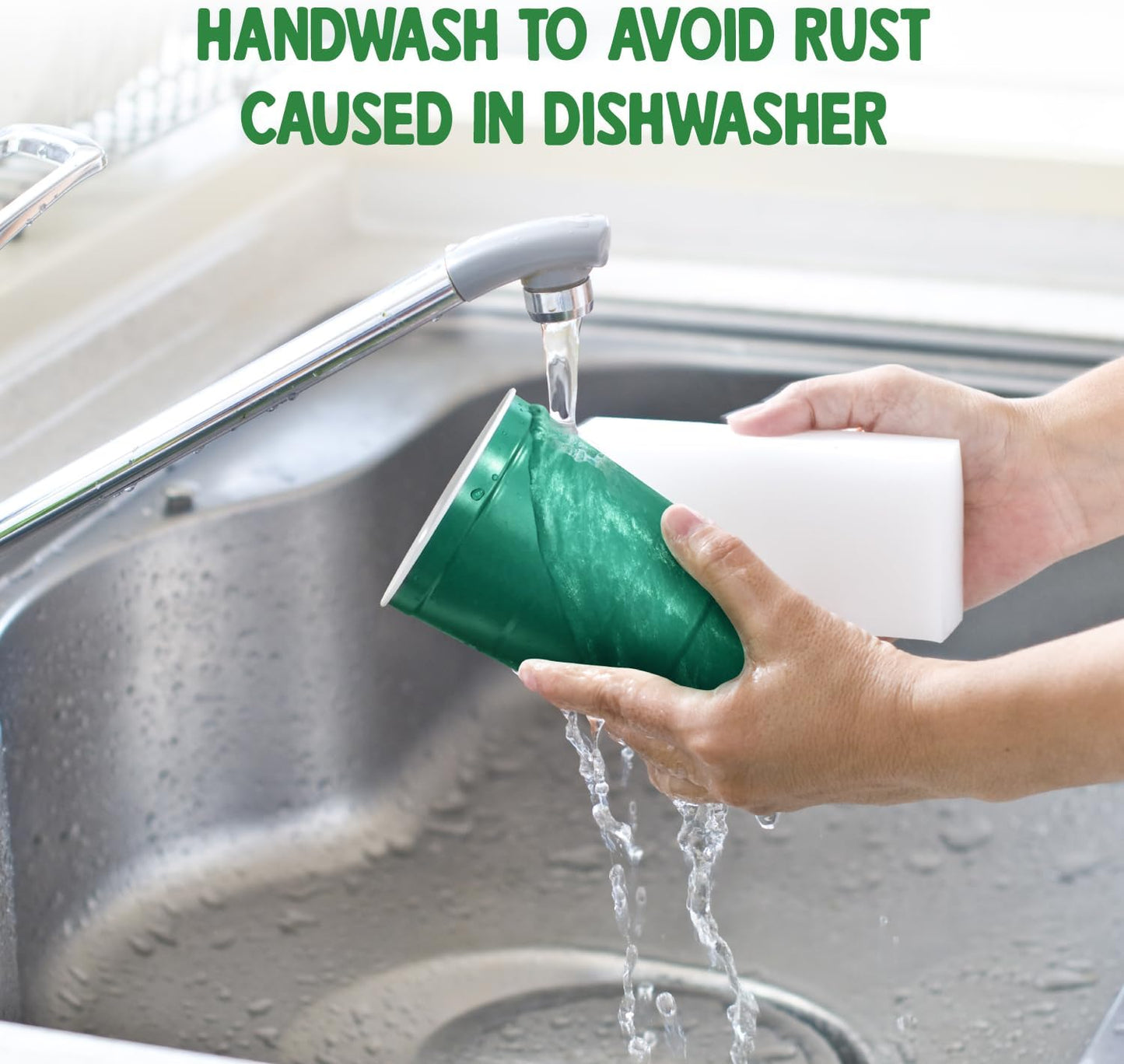 16 oz. Party Cups 'Happy New Year' Champagne Design for Cold Drinks, Durable, Disposable, Recyclable, Made in USA, Gray, 12 Count