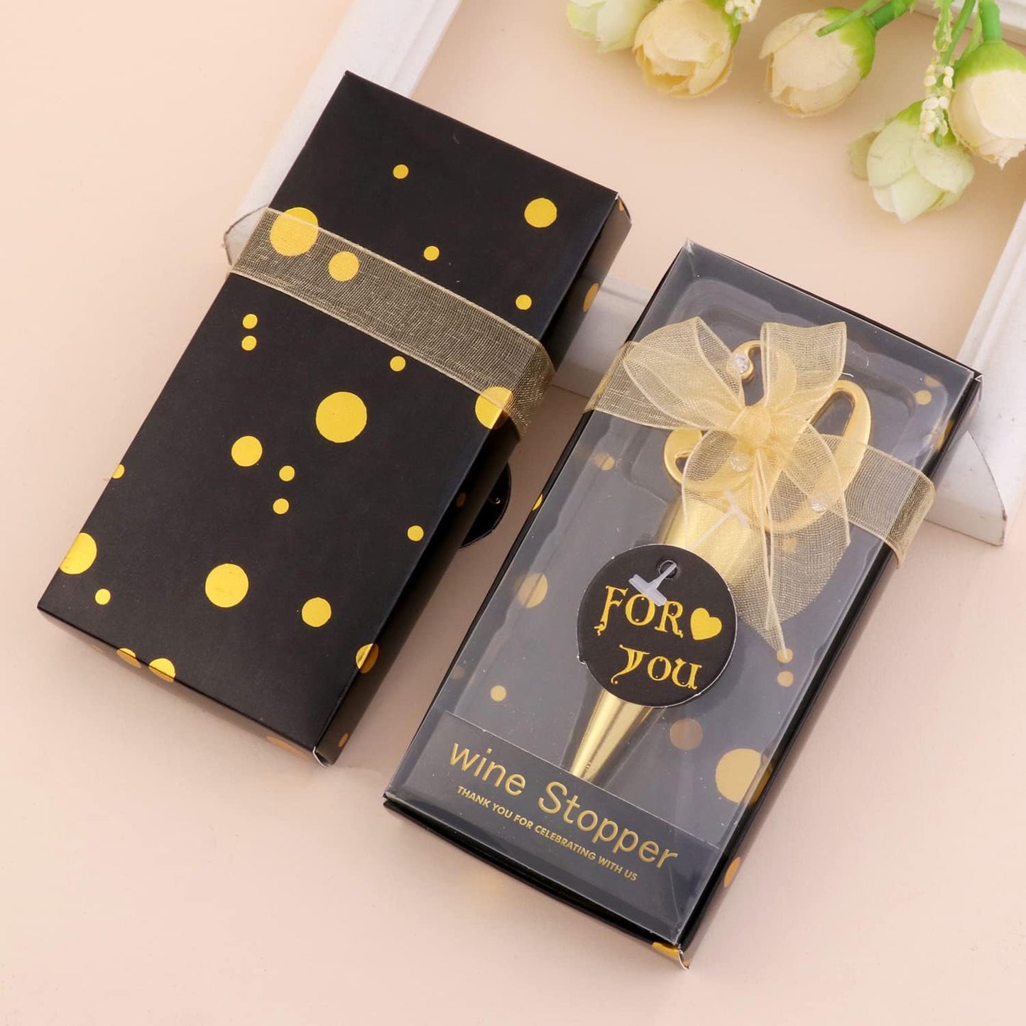 12 Pack 30 Birthday For Guests Wine Cork Beer Wine Cork champagne Bottle With Gift Box For Wedding Gift Party Favor Decoration