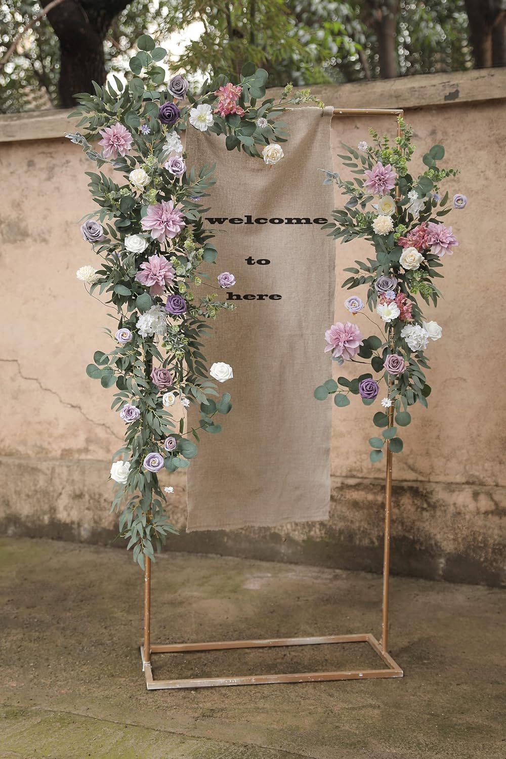 Serra Flora Artificial Flowers Combo Box Set Faux Flowers Bulk Flower Leaf with Stems Arrangements for DIY Wedding Bouquets Party Table Centerpieces Home Decorations Indoor Outdoor