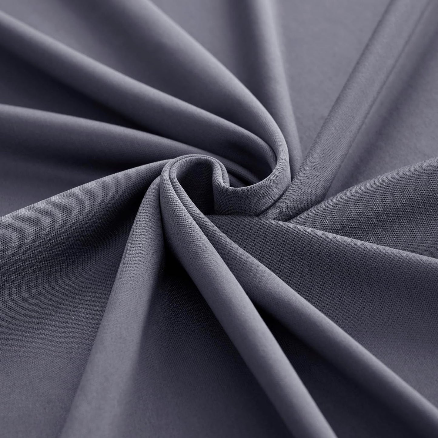 10 ft x 10 ft Wrinkle Free Charcoal Backdrop Curtain for Parties, Dark Grey Polyester Photo Backdrop Drapes for Baby Shower Wedding Engagement Birthday Party Backdrop Stand,5ft x 10ft 2 Panels