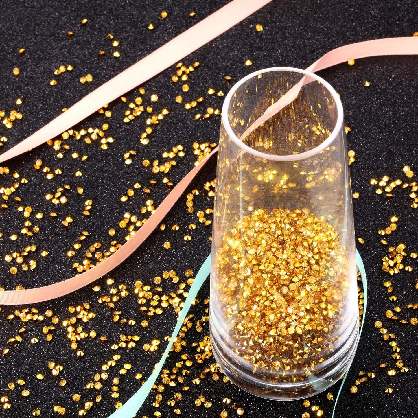 10000 Clear Wedding Table Scatter Confetti Crystals Acrylic Diamonds Rhinestones for Table Centerpiece Decorations Wedding Bridal Shower Decorations Vase Beads