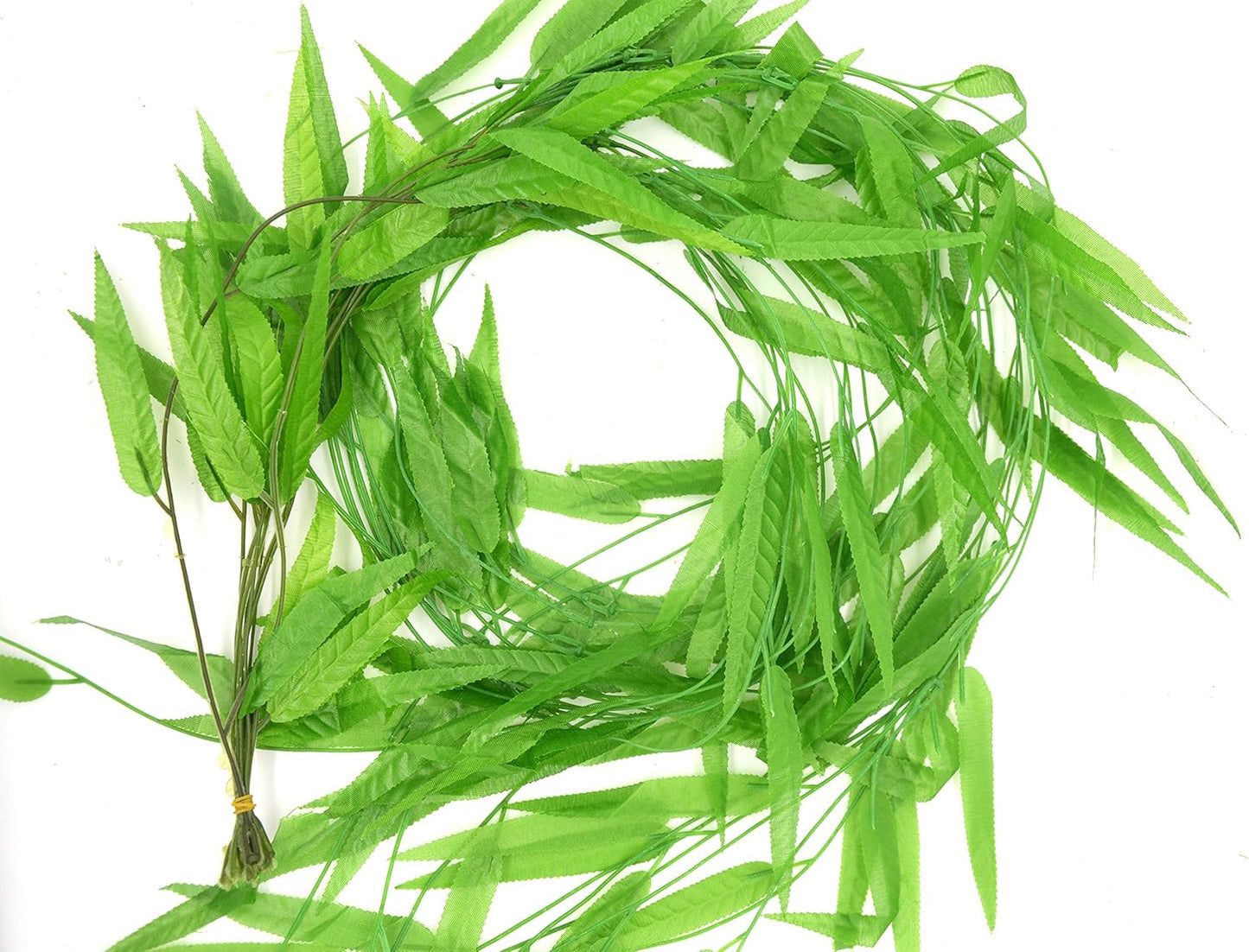 Bird Fiy 50 PCS 376 Feet Artificial Flower Greenery Wicker Rattan Vine Fake Foliage Leaf Flowers Plants Garland Garden Decoration