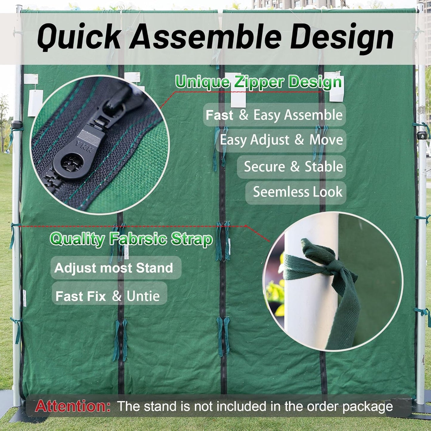 Artificial Luxury‌ Flower Wall Panels, Gorgeous 3D Silk Floral Backdrop for Wedding, Baby Show, Party and Home Decor, Quick Assembly/Storage, Both Eco ＆ Pet Friendly, 4 Panels, 8 * 8 ft.